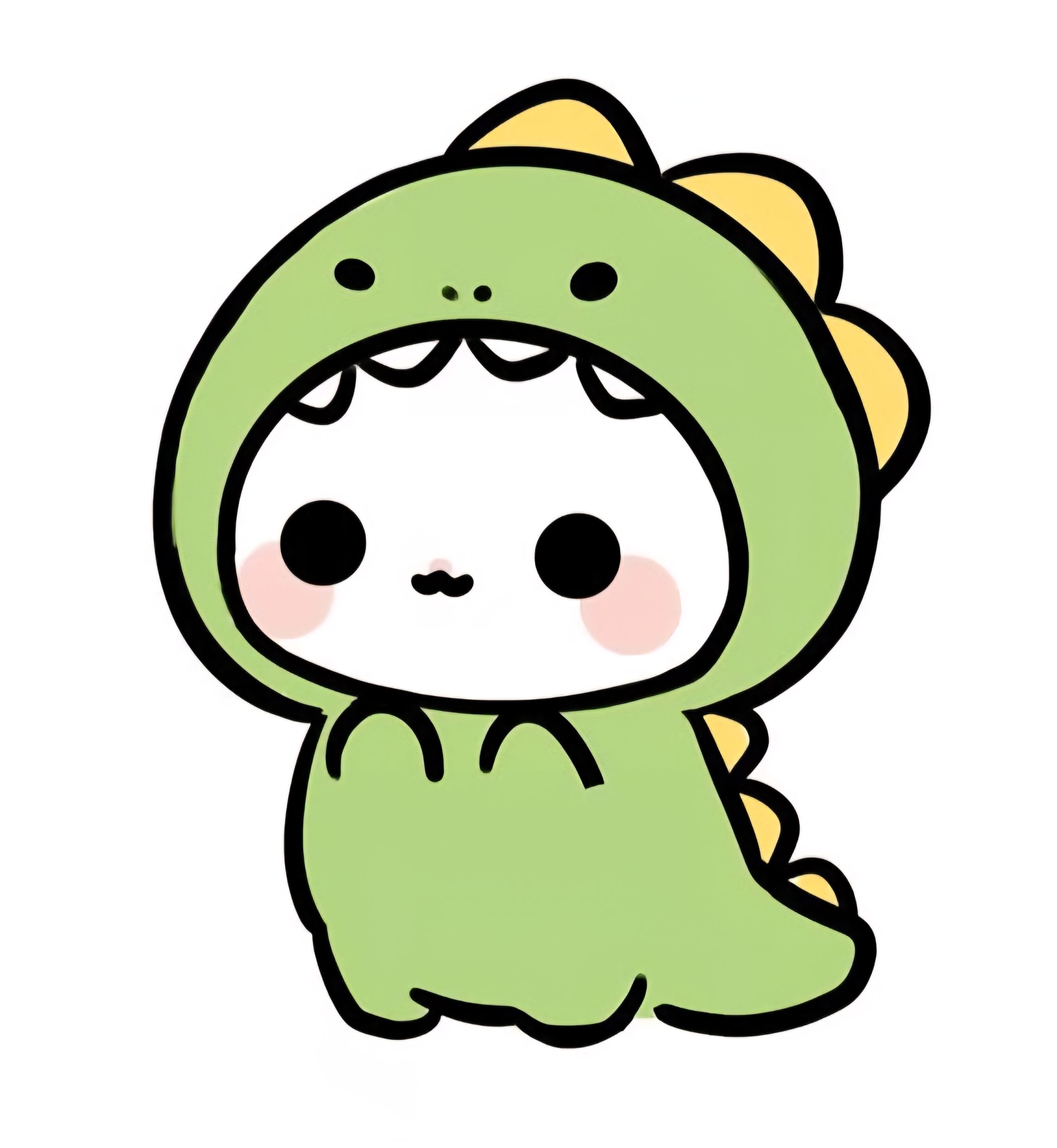 Adorable Baby in Dinosaur Costume