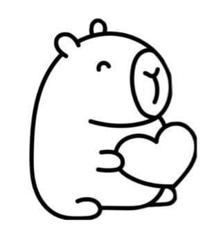 Adorable Bear Hugging a Heart