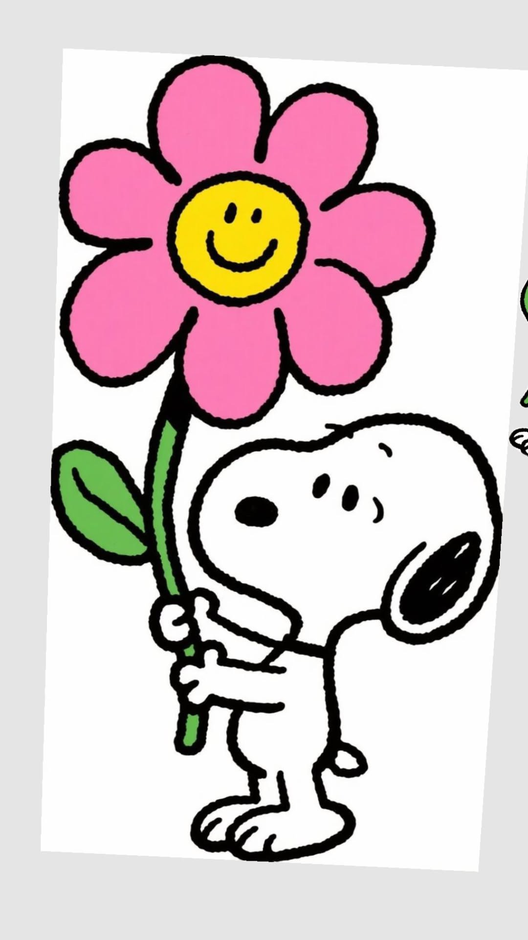 Adorable Dog Holding a Flower