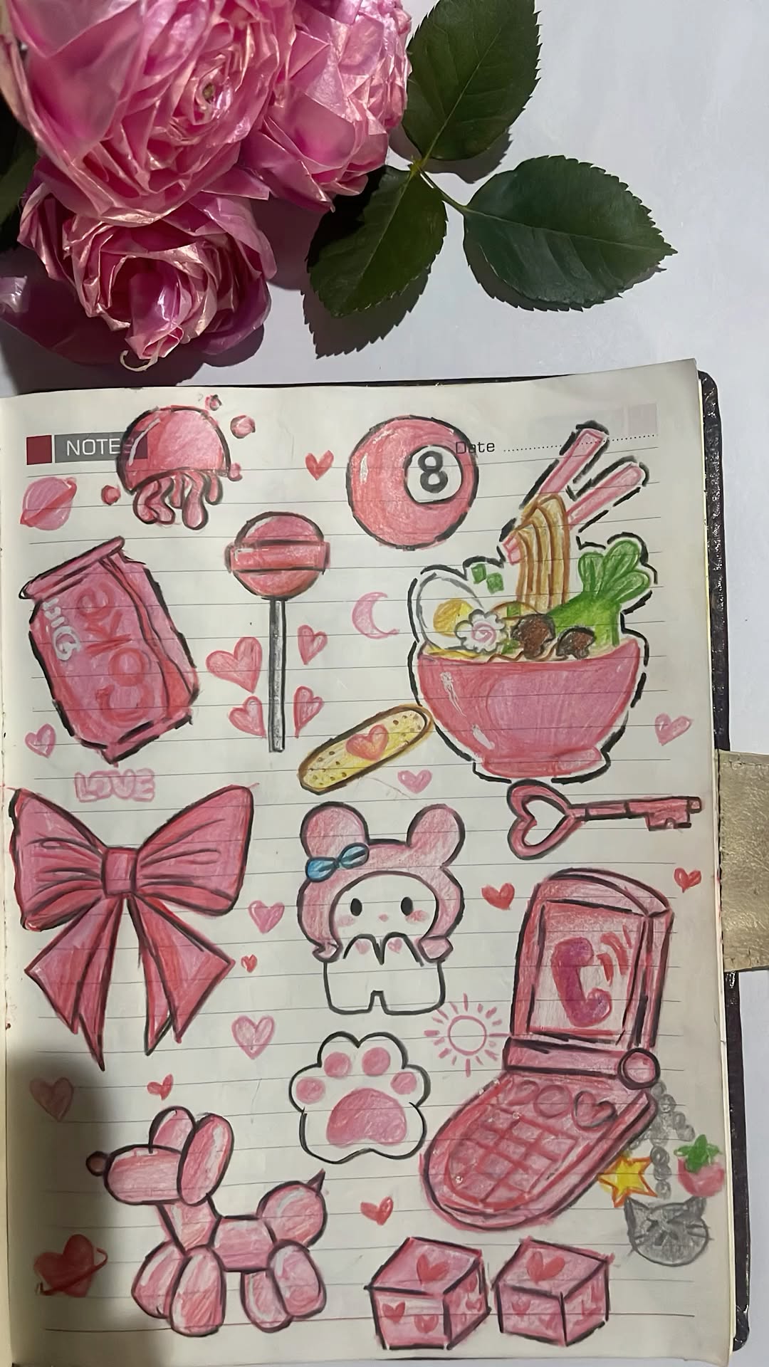 Adorable Doodle Collection of Sweets and Toys