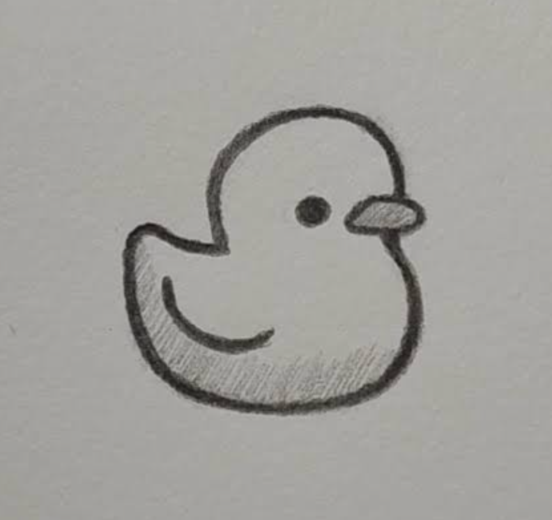 Adorable Duckling with a Cheerful Smile