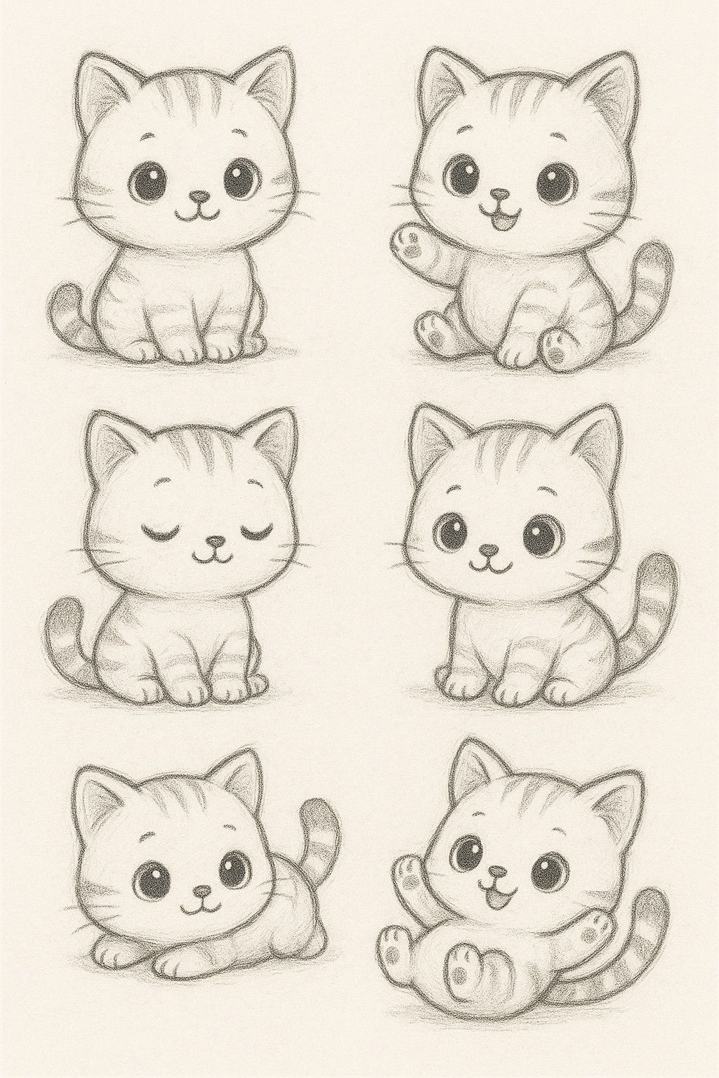 Adorable Kittens in Various Poses