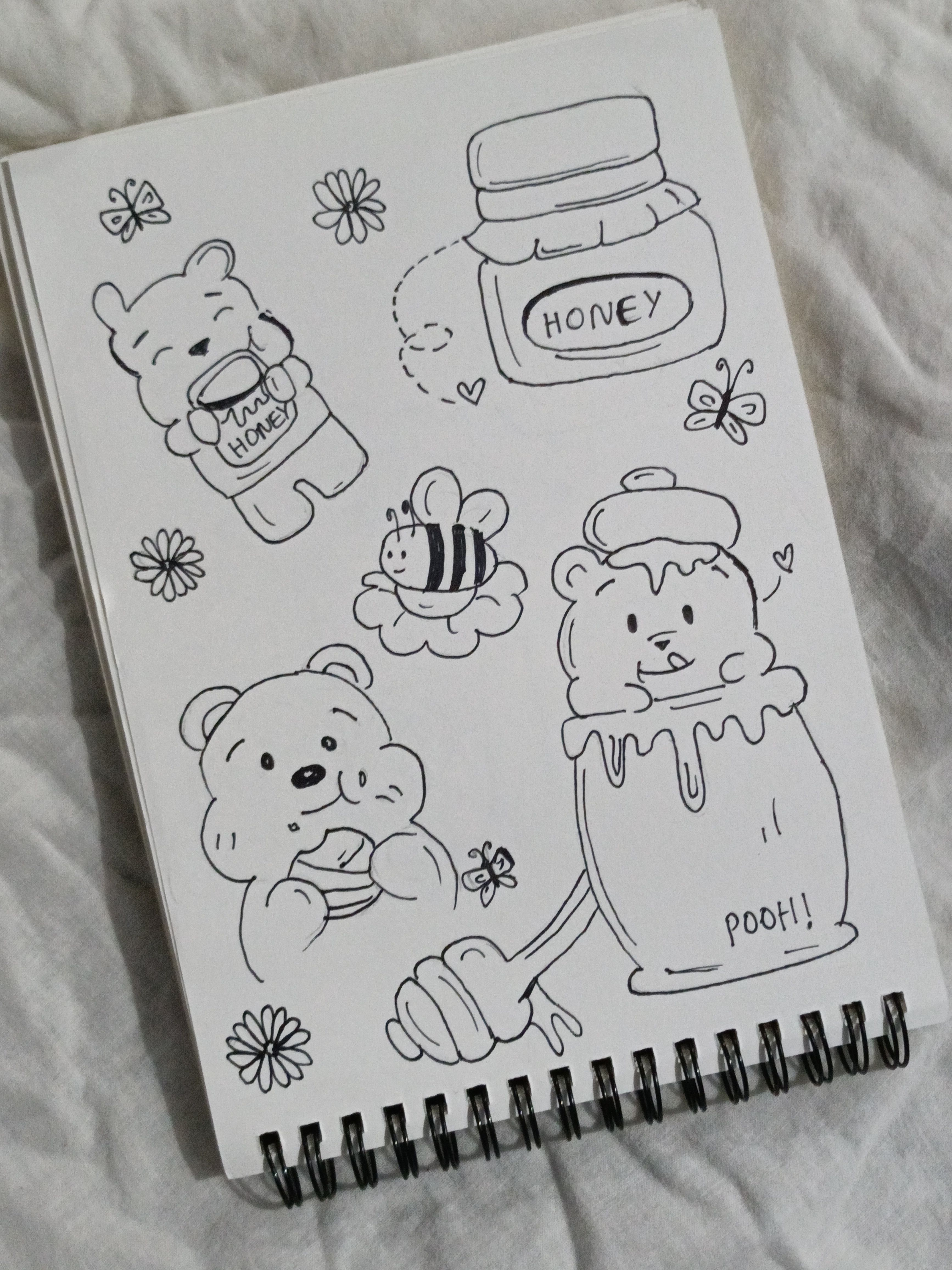 Adorable Bears and Honey Jars