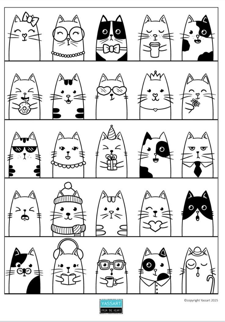 Adorable Cats with Fun Expressions