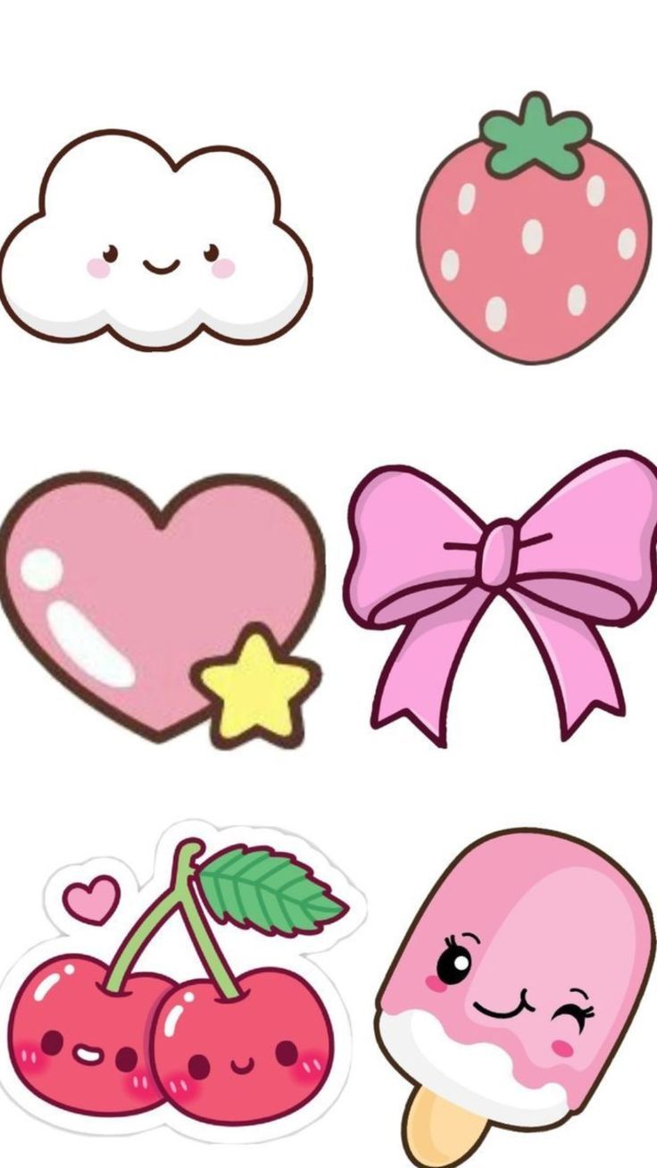Adorable Clouds, Bows, and Sweet Treats