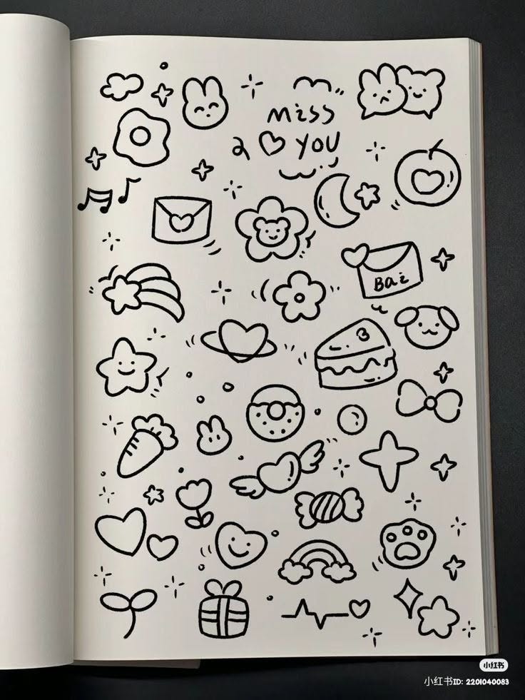 Adorable Flowers, Stars, and Smiley Faces
