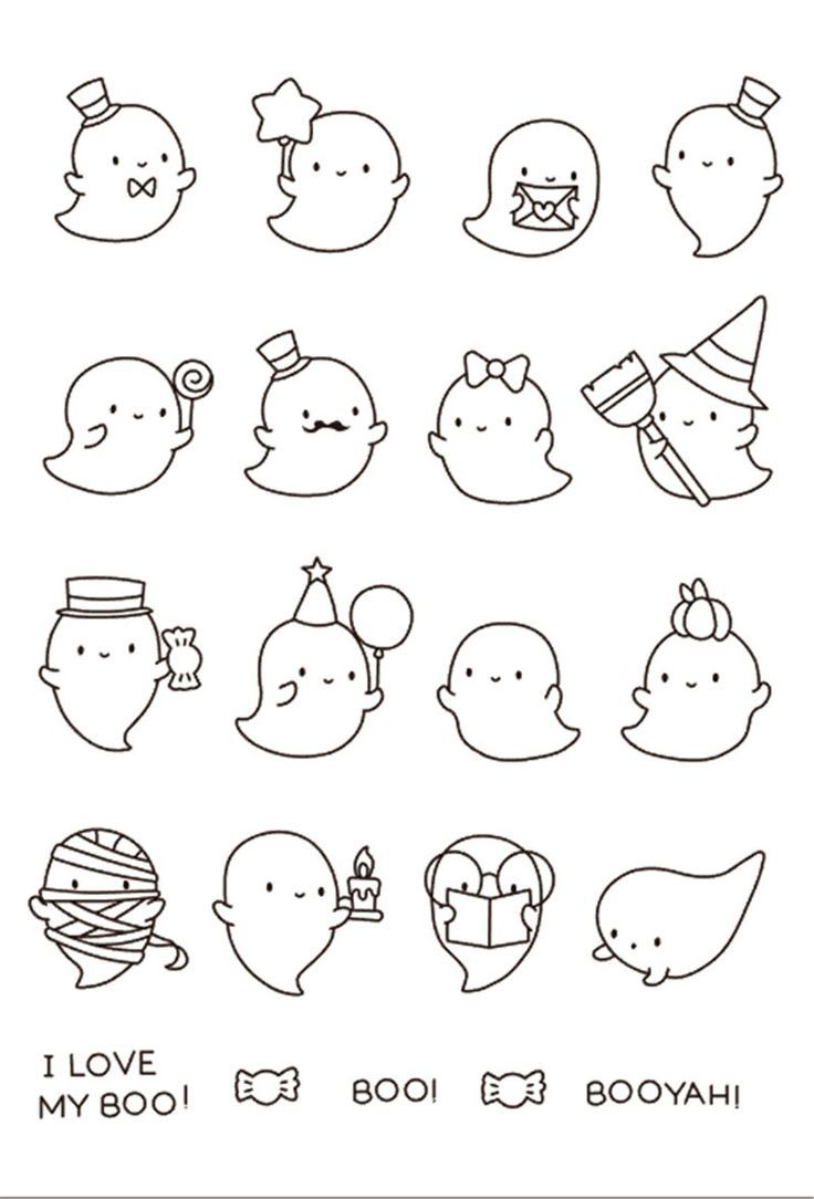 Adorable Ghosts and Halloween Fun