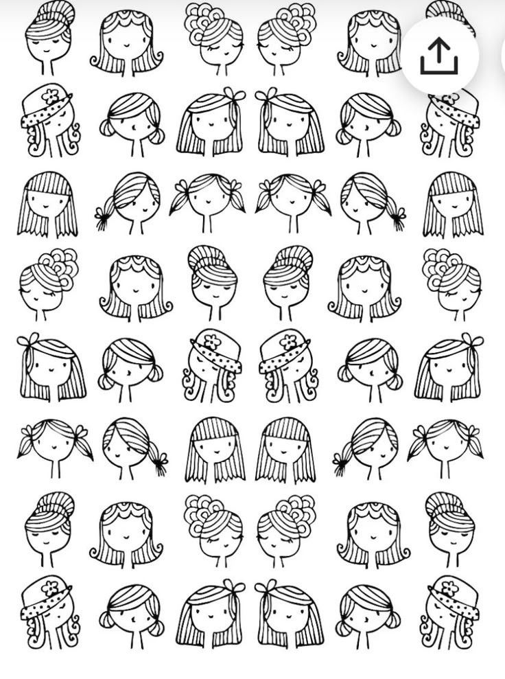 Adorable Hairstyles and Cute Girl Faces
