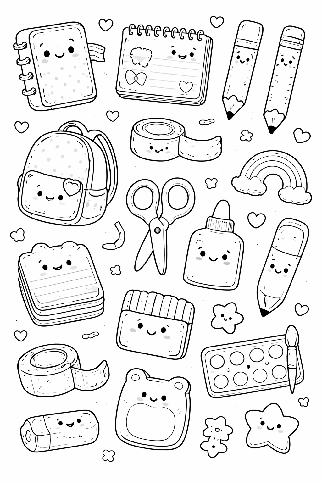 Adorable Stationery and Craft Supplies with a Smile