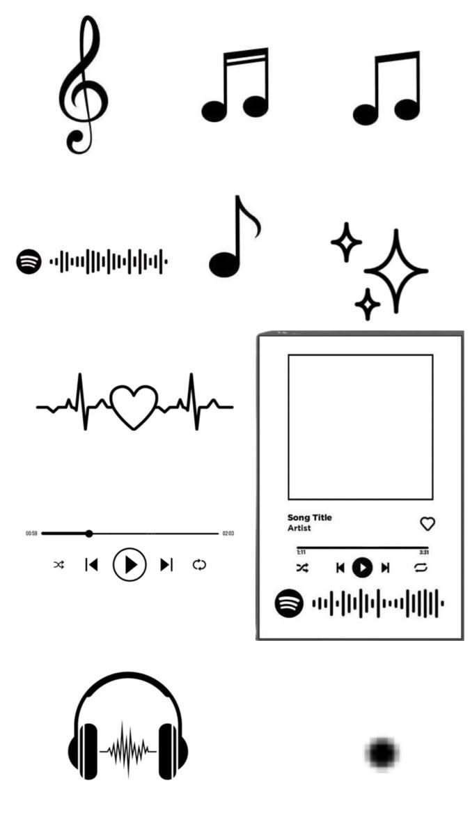 Cool Music Symbols and Audio Wave Designs