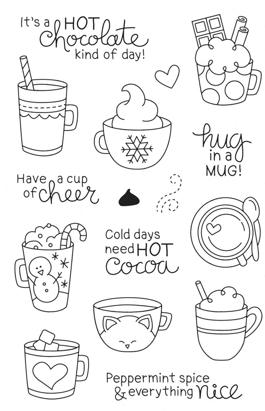 Cozy Hot Chocolate Mugs and Festive Treats