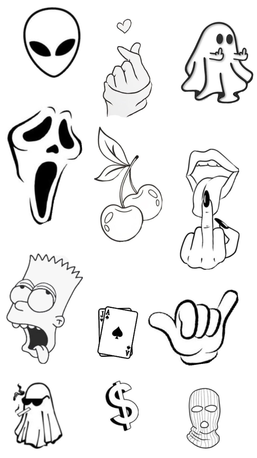 Fun Alien Faces and Playful Emoji Styles