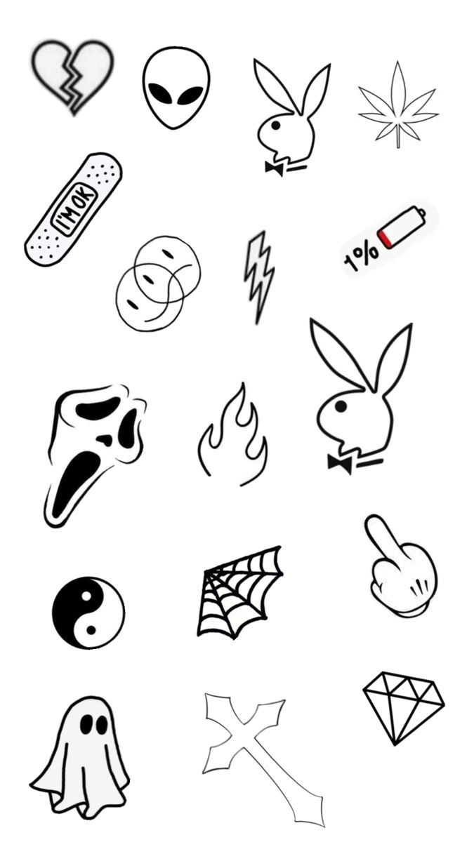 Fun and Edgy Icon Sketches