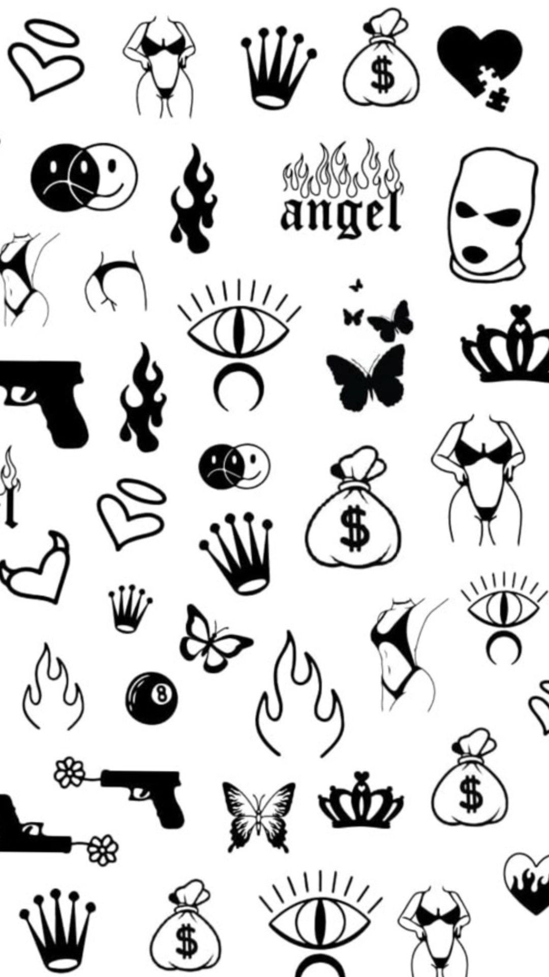 Trendy Symbols and Edgy Designs
