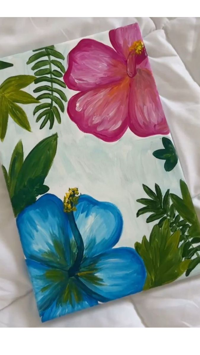 Bright Tropical Flowers