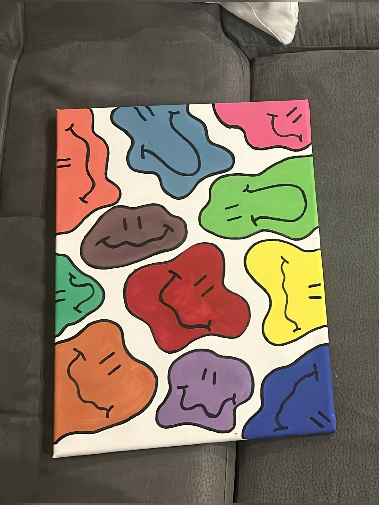 Colorful Smiley Faces