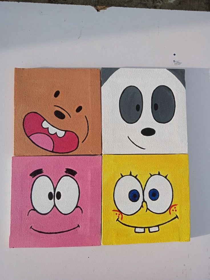 Cute Cartoon Faces
