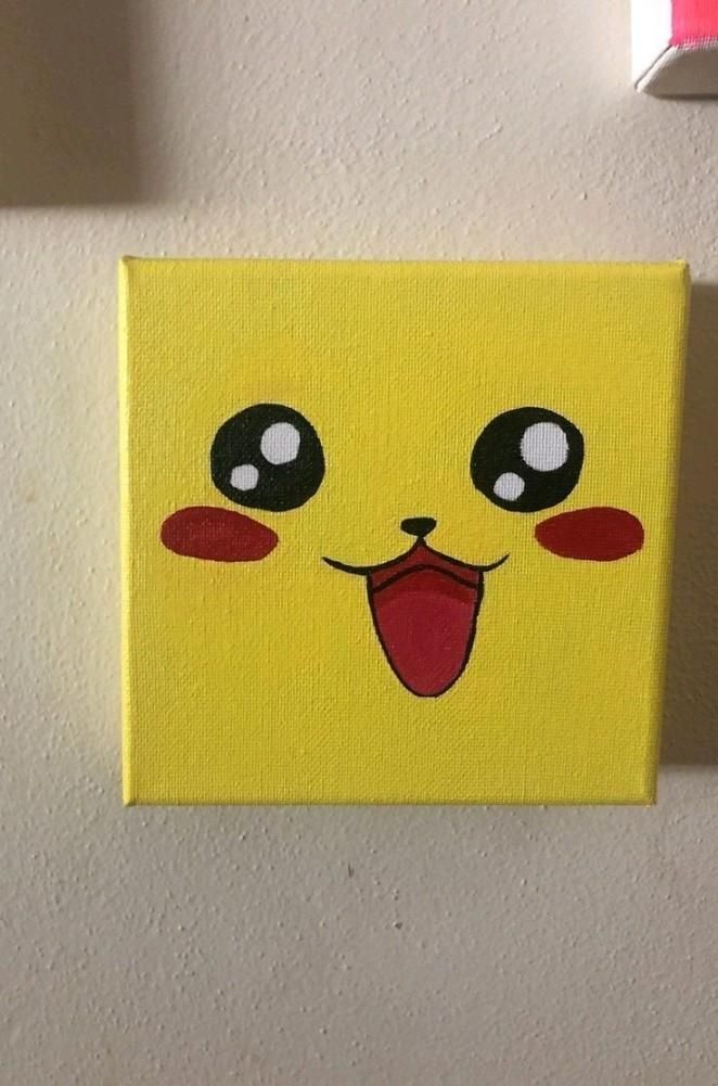 Cute Pikachu Smiley Face