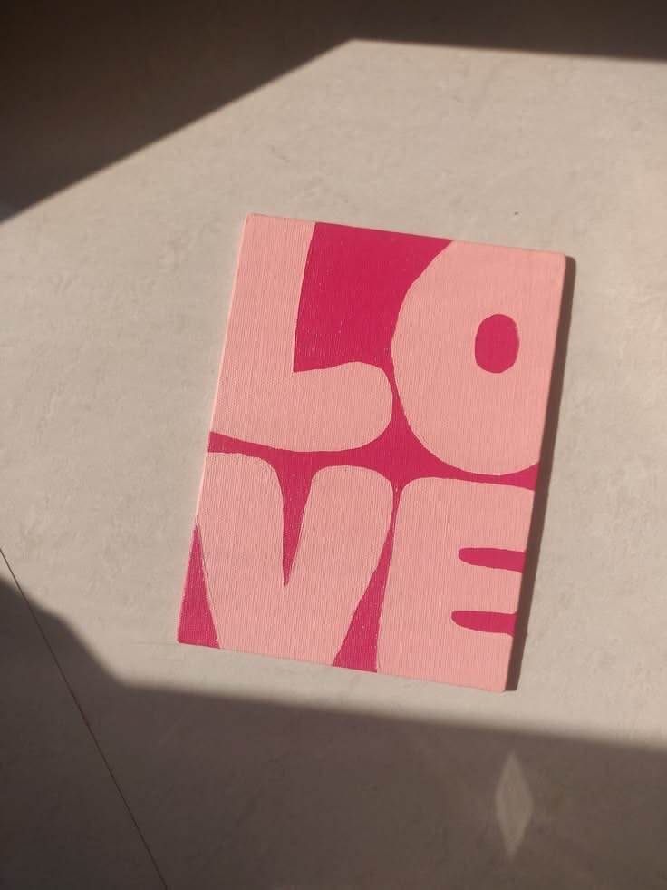 Fun Pink Love Sign