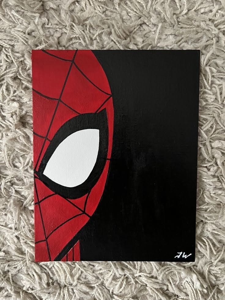 Fun Spiderman Face