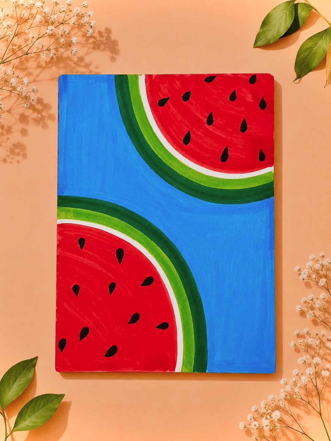 Vibrant Watermelon Slice