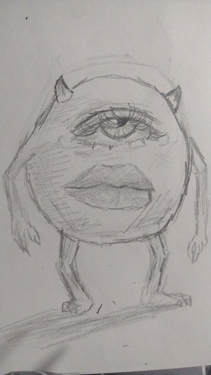 One-Eyed Monster with Lips