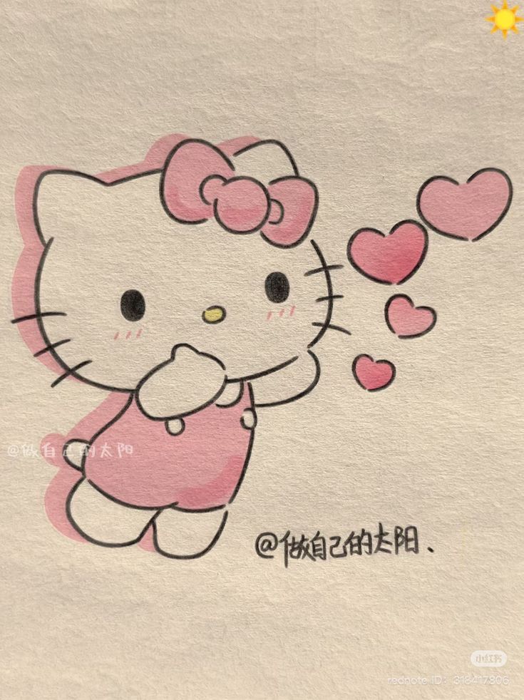 Blowing Kisses with Floating Hearts