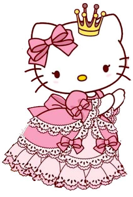 Charming Princess in a Pink Lace Dress