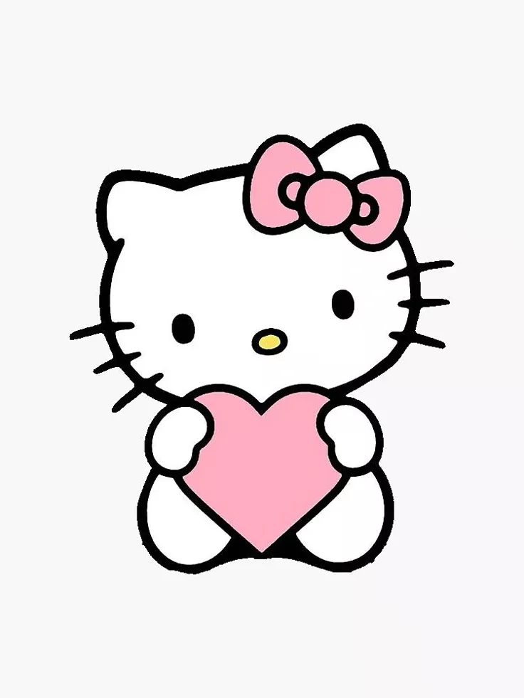 Cuddly Character Holding a Heart