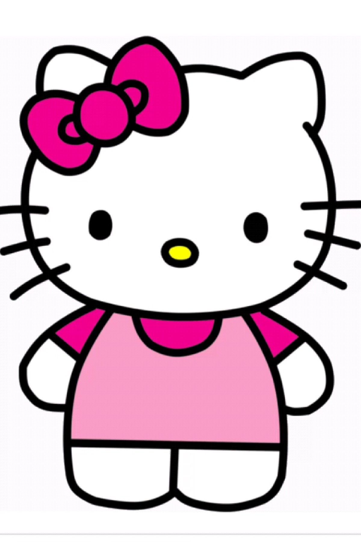 Cute Character in Pink Dress