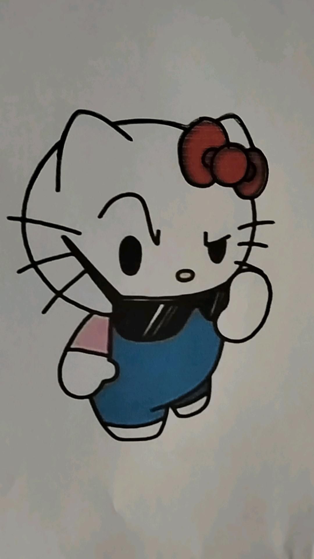 Stylish in Overalls with a Bow