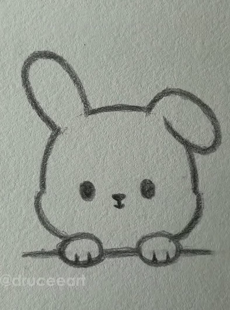 Adorable Bunny Character