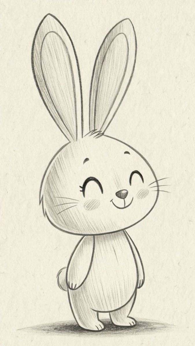 Adorable Happy Rabbit