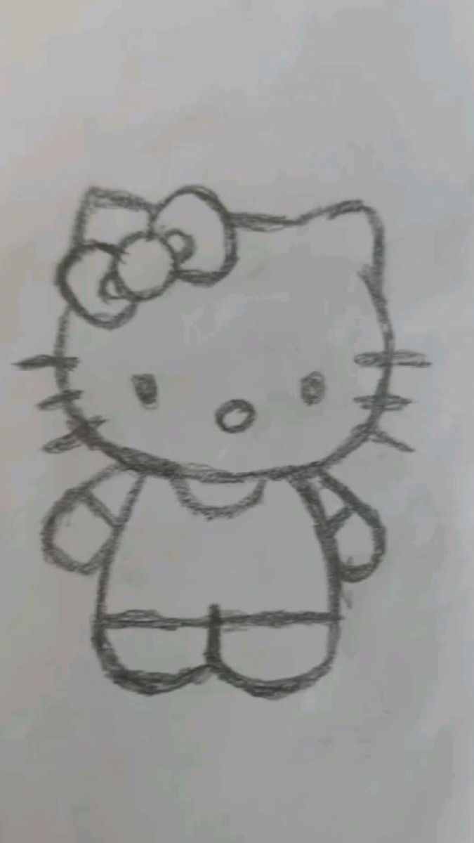 Adorable Hello Kitty Character