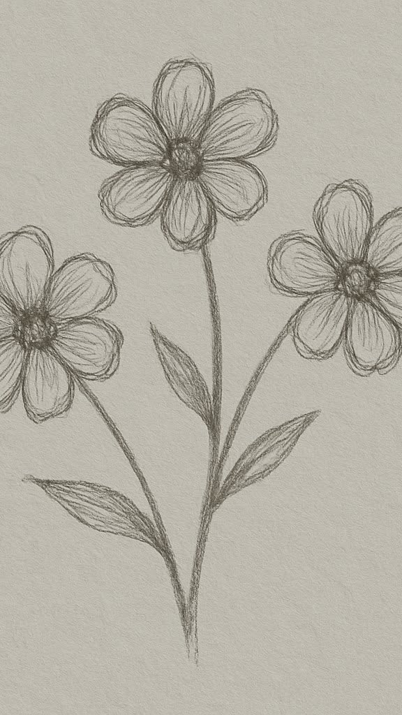 Charming Three Flower Bouquet