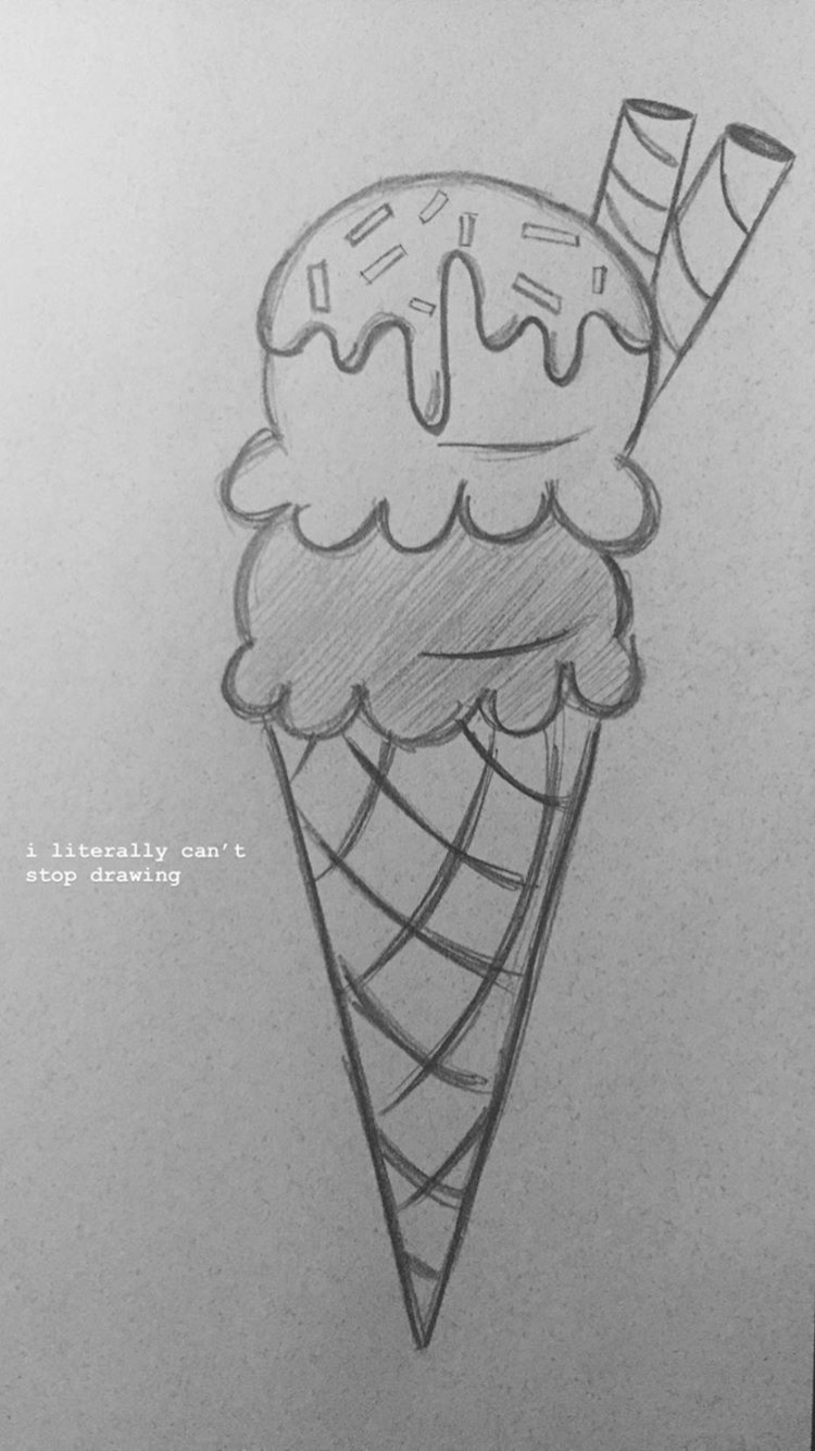 Delicious Ice Cream Cone