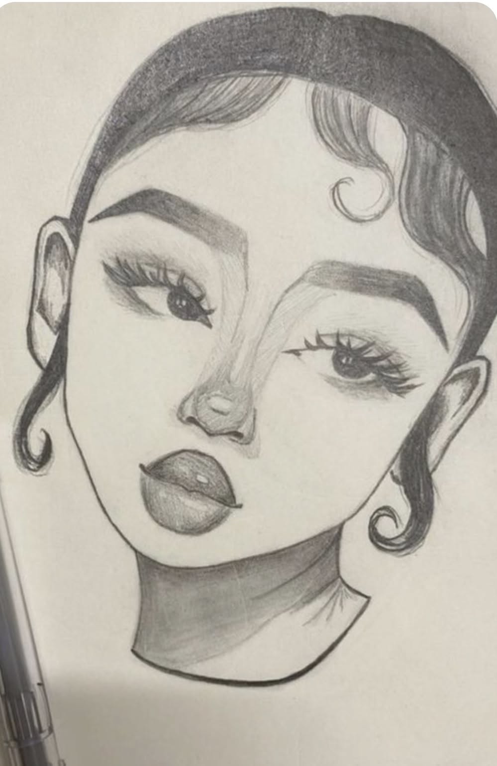 Stylish Portrait of a Young Woman