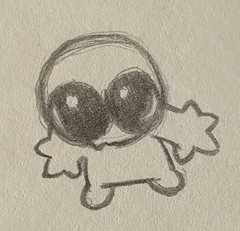 Adorable Cartoon Character Drawing