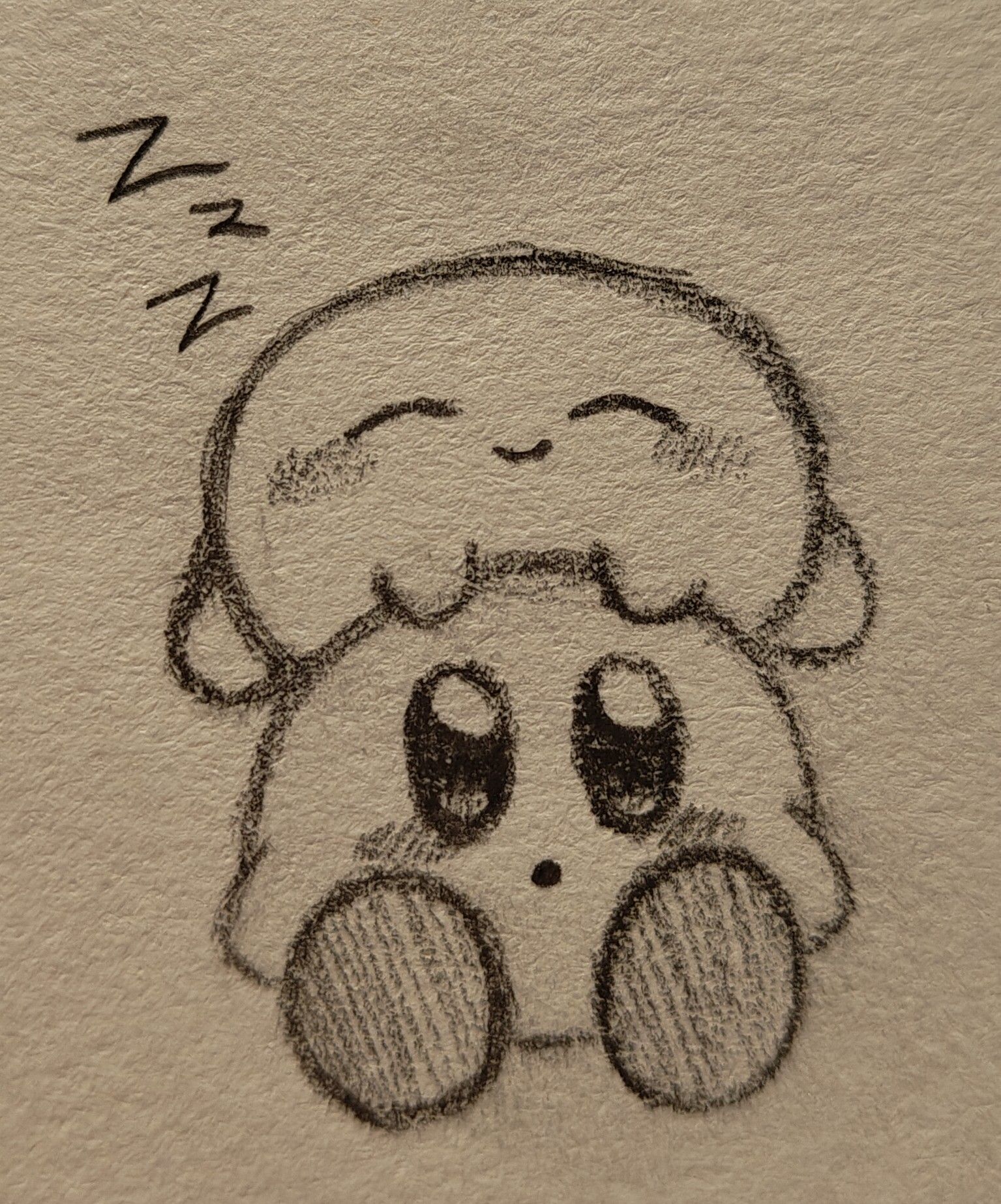 Adorable Sleeping Characters Doodle