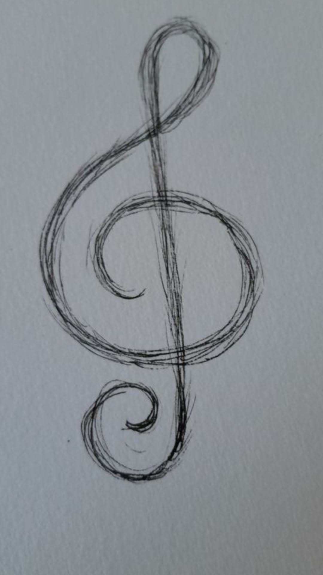 Easy Musical Note Drawing