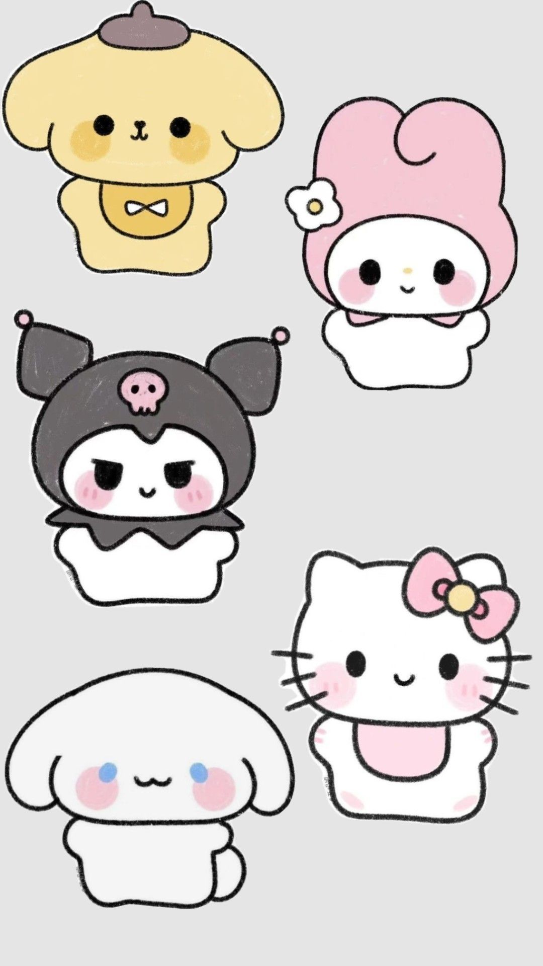 Adorable Kawaii Characters Collection
