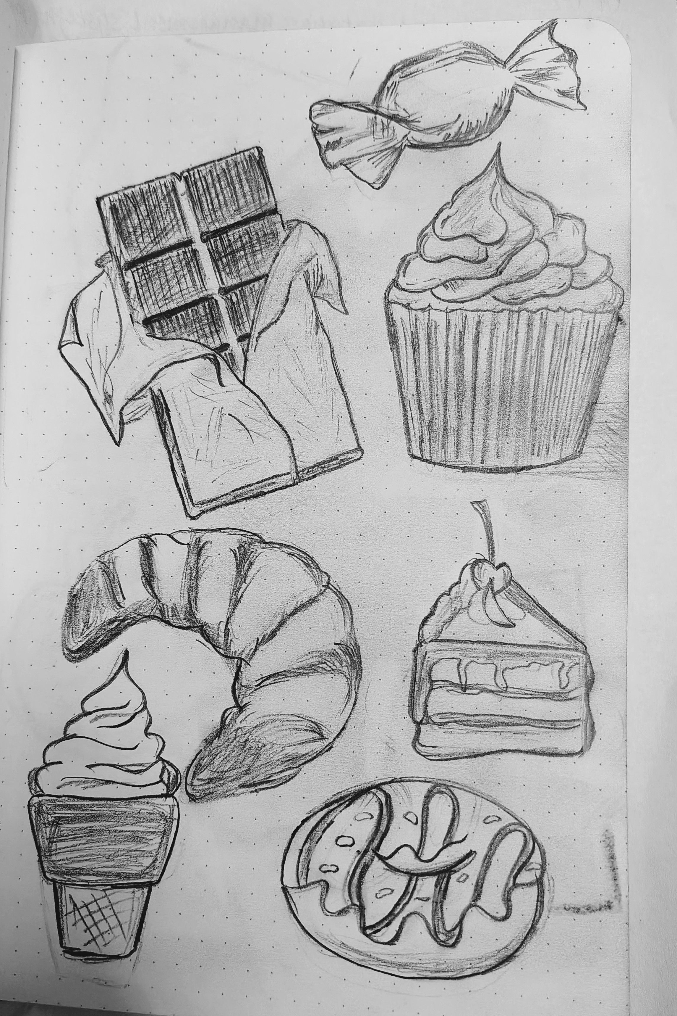 Assorted Delicious Desserts and Treats