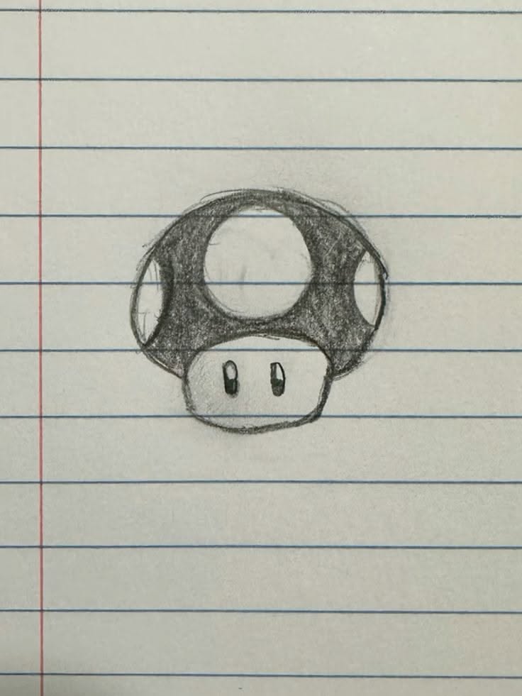 Classic Super Mushroom from Video Games