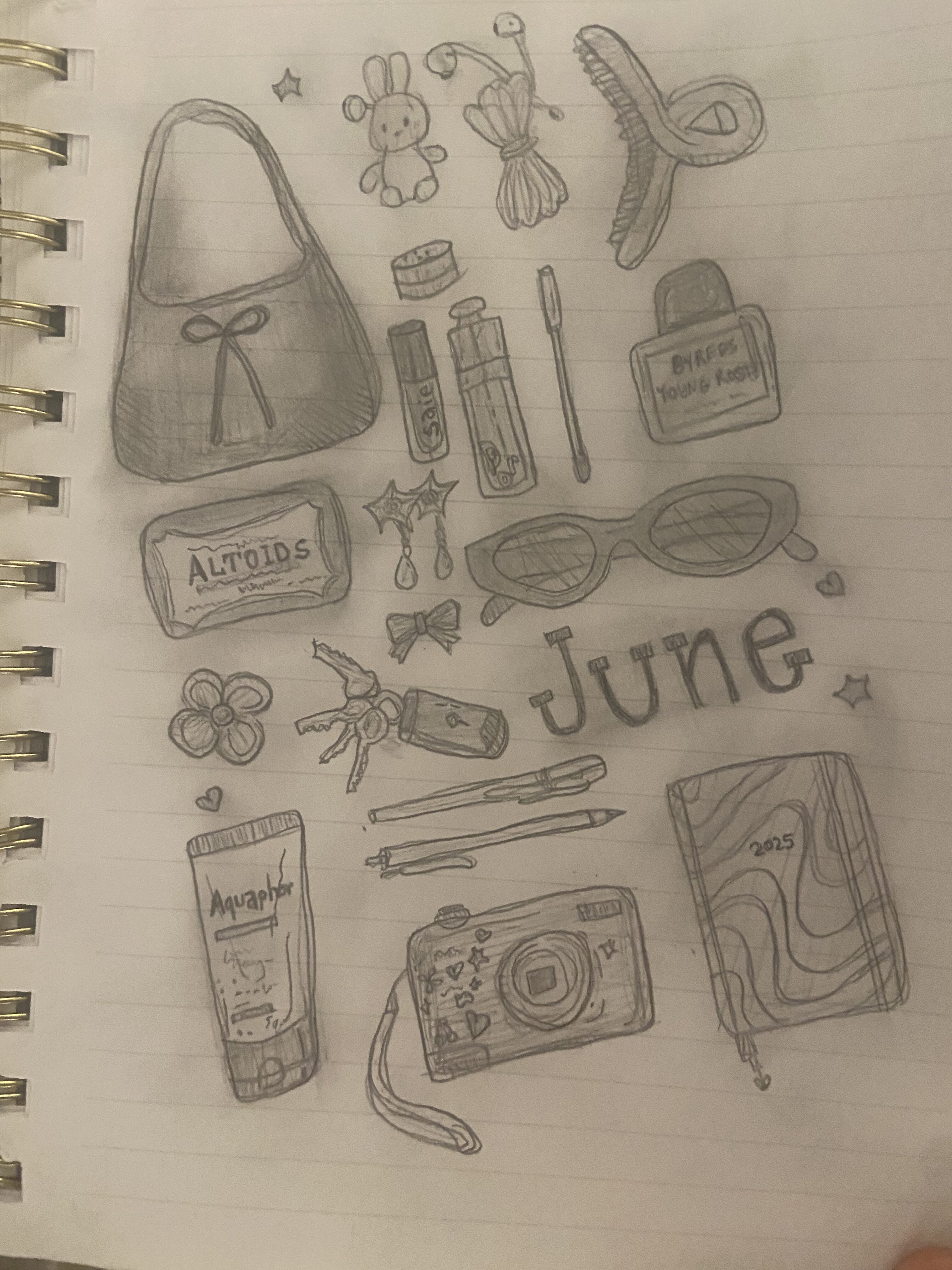 Creative June Essentials and Doodles