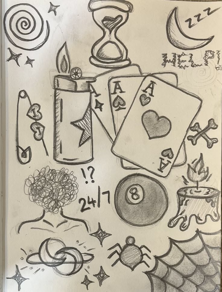 Creative Symbols and Whimsical Designs
