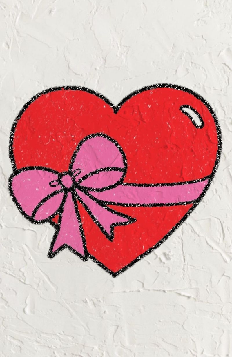 Cute Heart with Bow