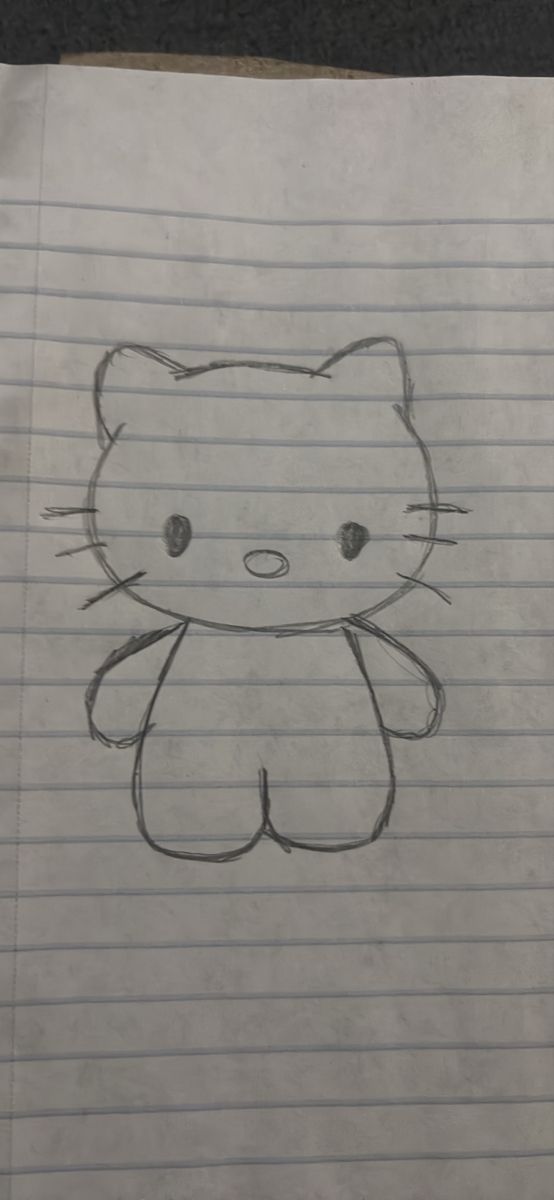 Cute Hello Kitty Inspired Character
