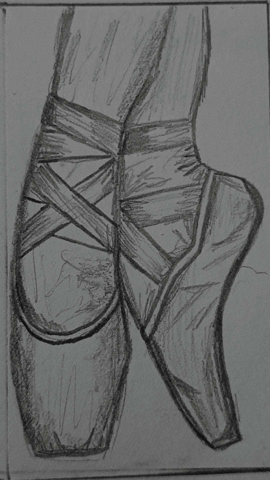 Elegant Ballerina Pointe Shoes