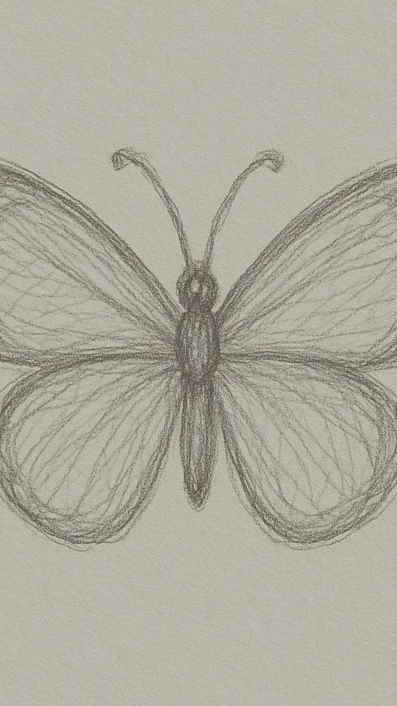Elegant Butterfly with Delicate Wings