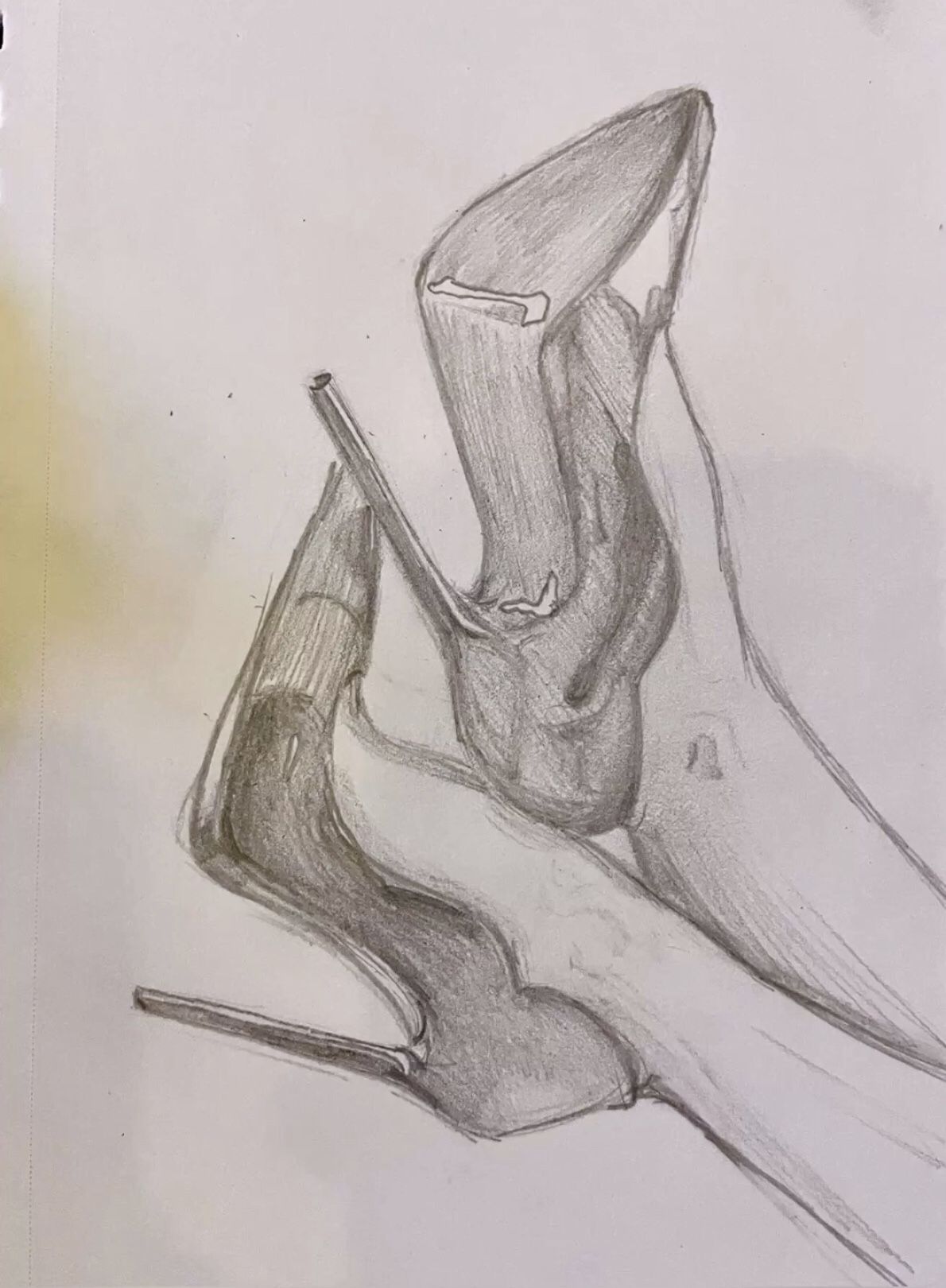 Elegant High Heels in Artistic Perspective